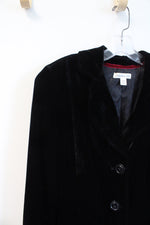 Coldwater Creek Black Velvet Jacket | 18
