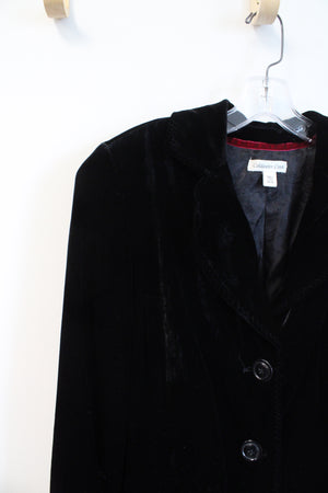 Coldwater Creek Black Velvet Jacket | 18