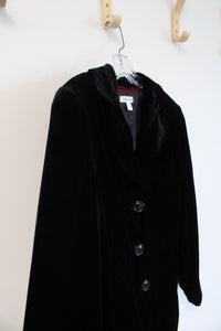 Coldwater Creek Black Velvet Jacket | 18