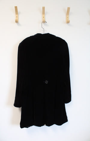 Coldwater Creek Black Velvet Jacket | 18