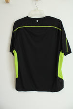 Fila Sport Dri-Fit Black With Side Pocket Shirt | L