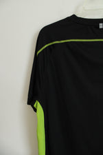 Fila Sport Dri-Fit Black With Side Pocket Shirt | L