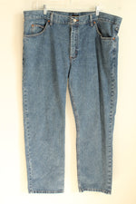 Lee Medium Wash Relaxed Fit Jeans | 42x30