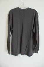 Stanley Gray Waffle Knit Thermal Shirt | L