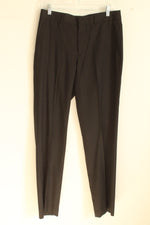Kenneth Cole Reaction Black Straight Leg Dress Pants | 30x32