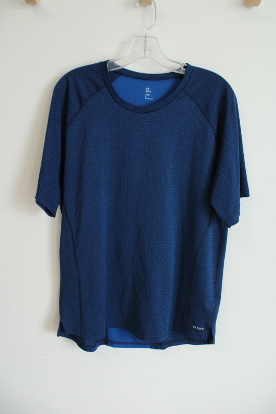 Gap Fit Dry Two Toned Blue Mesh Shirt | L