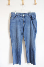 Lee Plus Relaxed Fit Straight Leg High Rise Jeans | 16P