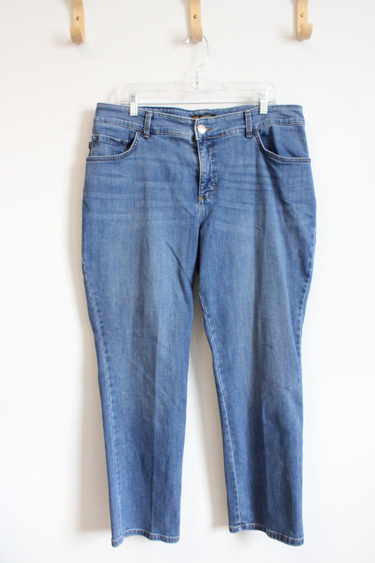 Lee Plus Relaxed Fit Straight Leg High Rise Jeans | 16P