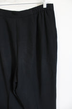 Alfred Dunner Black Dress Pants | 12/28