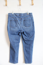 Lee Plus Relaxed Fit Straight Leg High Rise Jeans | 16P