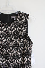 NEW Donna Ricco Black & Gray Lace Dress | 8