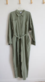 NEW Nine West Sage Green Jumpsuit | XXL
