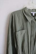 NEW Nine West Sage Green Jumpsuit | XXL