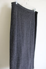J.Jill Gray Knit Long Skirt | S Petite