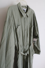 NEW Nine West Sage Green Jumpsuit | XXL