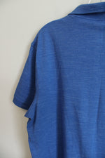 Sonoma Heathered Blue Polo Shirt | XL