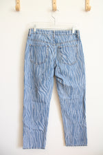 SONG Timeless Fit Wavy Patterned Jeans | 5/27