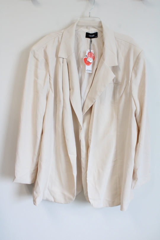 NEW Cider Beige Blazer | 4XL