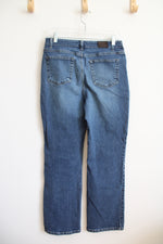 Lands' End Original Fit Classic Waist Boot Leg Jeans | 10