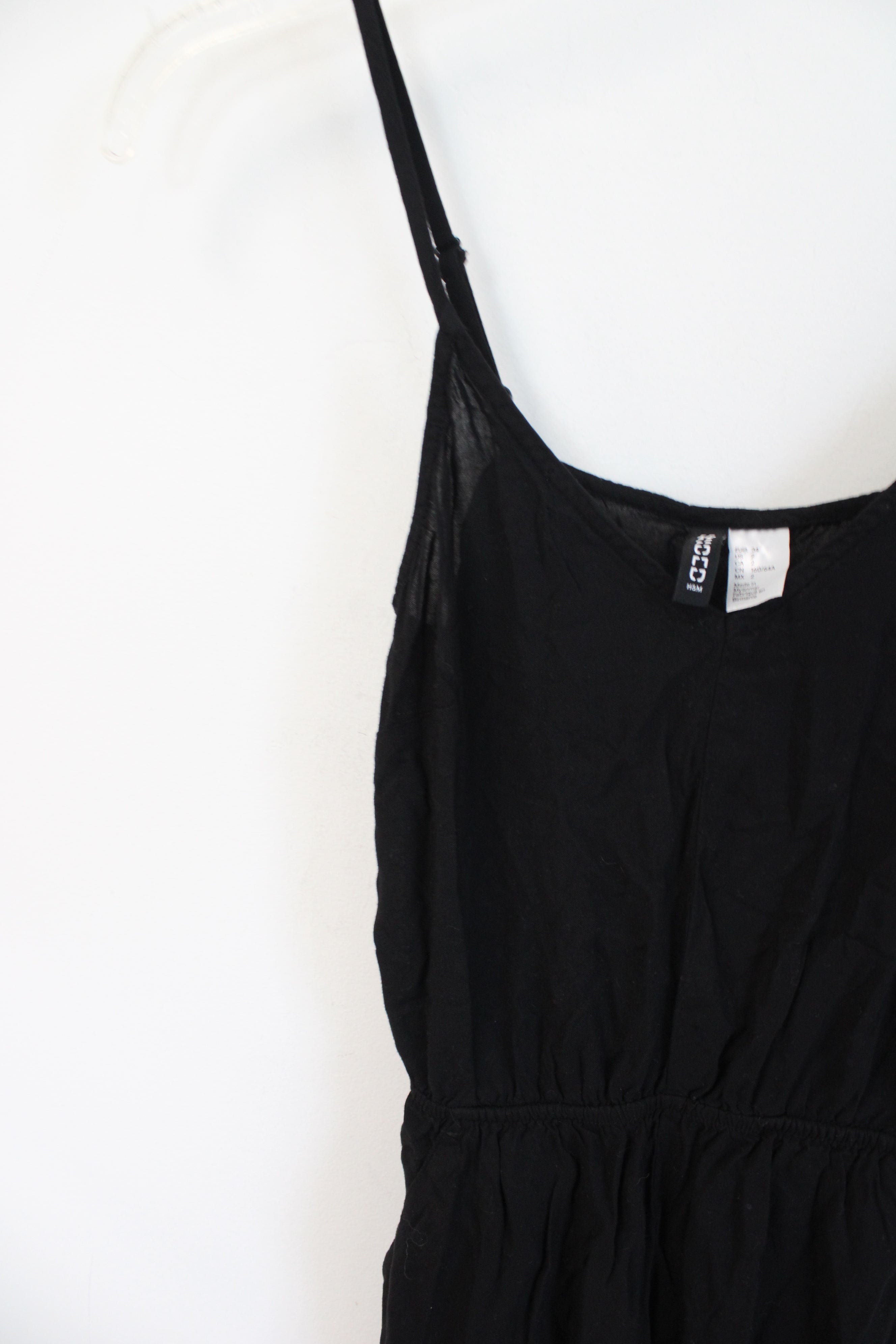 H&M Divided Black Romper