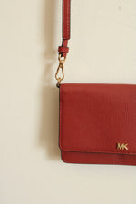 Michael Kors Rose Pebble Leather Wallet Purse