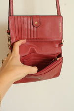 Michael Kors Rose Pebble Leather Wallet Purse