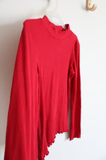 Old Navy Ribbed Mock Neck Long Sleeved Shirt | Youth XL (14/16)