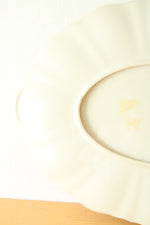 Lenox Off-White Oval Gold Trimmed Platter