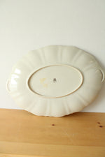 Lenox Off-White Oval Gold Trimmed Platter