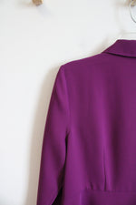 J.Jill Easy Care Wearever Collection Purple Blouse | M Petite