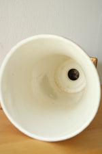 Weeping Gold Ceramic Vase | 10.5"