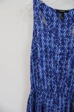 Forever 21 Blue Patterned Romper | S