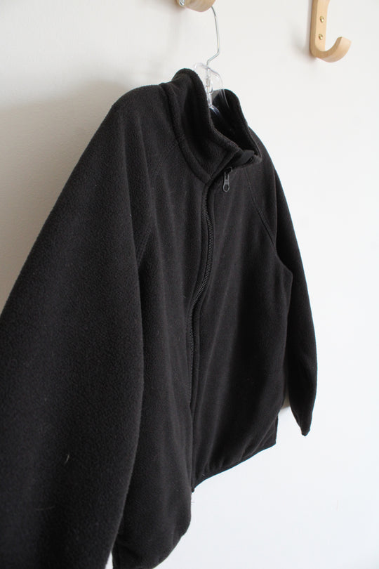 Wonder Nation Black Fleece Full Zip Jacket | 5T