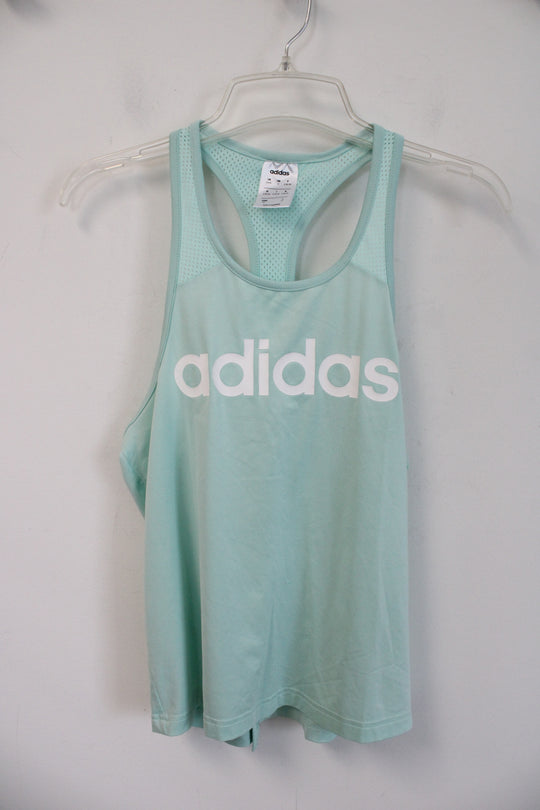 Adidas Mint Green Razorback Athletic Tank | S