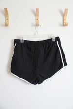 NEW Aeropostale Black & White Athletic Shorts | L
