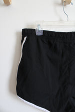 NEW Aeropostale Black & White Athletic Shorts | L