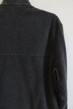Columbia Gray Fleece Zip Up Jacket | L