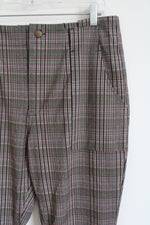 Vylette Multi-Colored Plaid Trouser Pants | 13