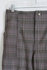 Vylette Multi-Colored Plaid Trouser Pants | 13