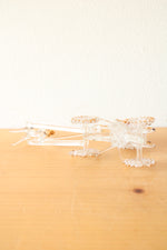 Vintage Hand Blown Spun Glass Cinderella Pumpkin Carriage