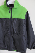 Osh Kosh Gray Green Fleece Jacket | 6