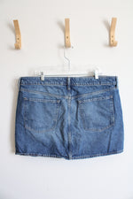 Old Navy Mid Rise Mini Jean Skirt | 18