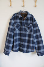 Jachs New York Blue Plaid Shacket | XXL
