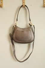 Pourchet Paris Bronze Metallic Messenger Bag