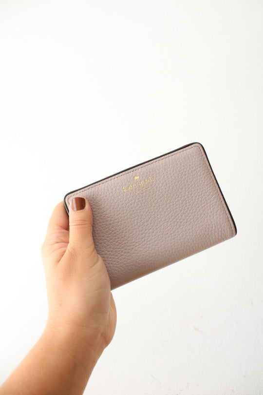 Kate Spade Mauve Bi-Fold Wallet