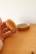 Weeping 22K Gold USA Mini Trinket Box
