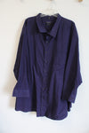 Synergy Performance Non-Iron Purple Button Down Shirt | 22 34/35