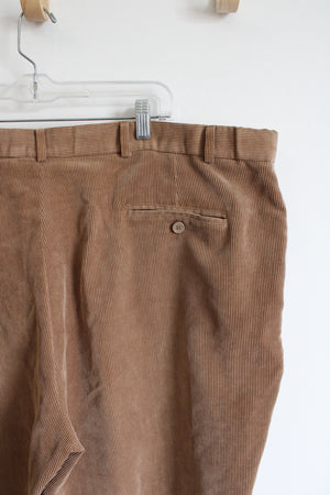 Haband Lion's Den Tan Corduroy Dress Pants | 48X30