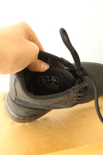 NEW Dr. Martens Combs Black Leather Combat Boots | Size 9