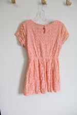 Forever 21 Pink Lace Dress | M